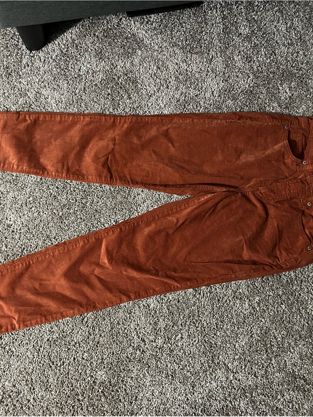 Old Navy Straight Leg Jeans in Rust
